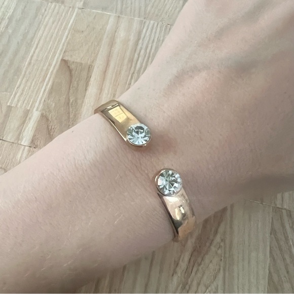 Kate spade New York rose gold tone hinged fashion cuff bracelet - Picture 12 of 12